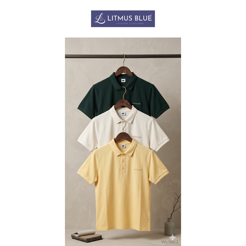 Whiteline Men's Premium Cotton Polo T-Shirt | Regular Fit Classic Collar Half Sleeve Polo | WL-190-2