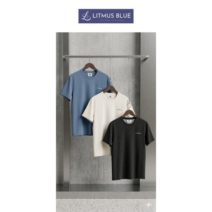 Whiteline Men's Premium Cotton Crew Neck T-Shirt | Regular Fit Half Sleeve Solid Tee