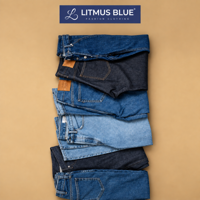 Men’s Denim Jeans Collection | Classic Blue & Dark Wash Jeans