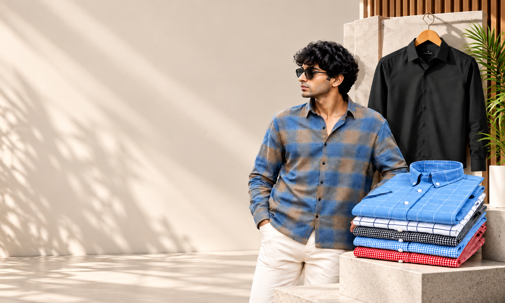 Modern Menswear Boutique Display